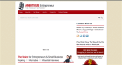 Desktop Screenshot of ambitiousentrepreneurnetwork.com